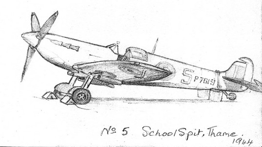 No5 School Spit - Copyright June Gummer, by permission of Wg Cdr Alan Watkinson